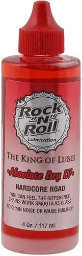 Vista 2 de Rock N Roll Rock-N-Roll Absolute Dry LV - Lubricante para cadena de bicicleta, hecho para bicicletas de carretera, 4 onzas, (paquete de 3)