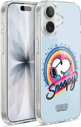 Vista 125 de Head Case Designs Funda de gel con licencia oficial de Peanuts Beach Surf Snoopy Boardwalk Airbrush [protección de grado militar] compatible
