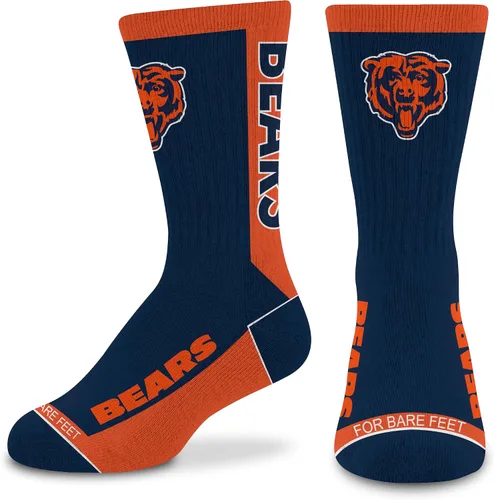 Vista 27 de For Bare Feet NFL - Calcetines unisex para niños de la NFL Mvp Crew