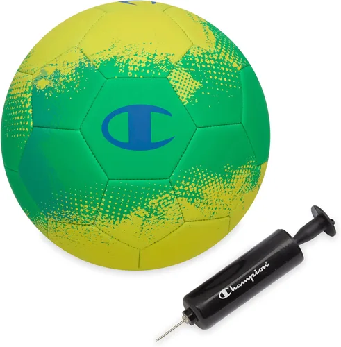 Vista 8 de Pelota de fútbol Champion para jóvenes y adultos – Acabado mate, diseño de 32 paneles, control mejorado, cubierta de PVC, tamaños 3, 4 y 5