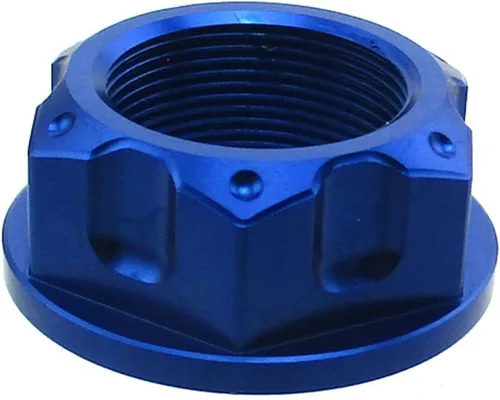 Vista 4 de DJ-Motor Tuerca de vástago de dirección azul M22 para TTR50 TTR110 TTR125 Pit Dirt Bike