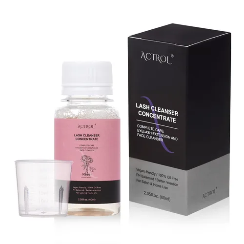 Vista 17 de ACTROL Aloe Lash Shampoo Recarga Concentrado 3.4 fl oz para Extensiones