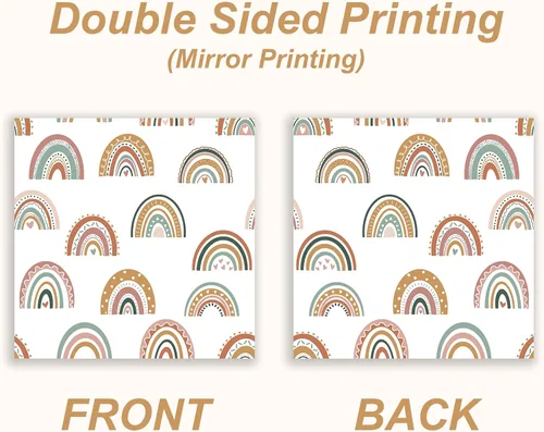Vista 2 de 28 hojas de papel bohemio para álbum de recortes, papel de álbum de recortes de 12 x 12 pulgadas, papel de álbum de recortes de 90 lb/160 g/m²