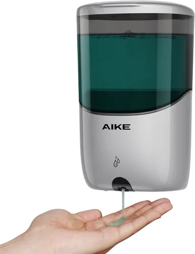 Vista 8 de AIKE Dispensador de jabón automático líquido, energía por 4* pilas AA para Negro