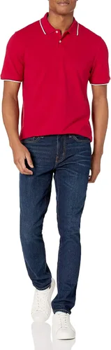Vista 5 de Tienda Essentials Men's Slim-Fit Cotton Pique Polo Shirt