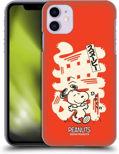 Vista 46 de Head Case Designs Funda rígida con licencia oficial de Peanuts Charlie Brown Oriental Snoopy compatible con Apple iPhone 7/8/SE 2020 y 2022