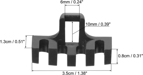 Vista 2 de PATIKIL Raqueta de bádminton para ensartar carga de raqueta de alta libra adaptador de carga protector herramienta de encordado