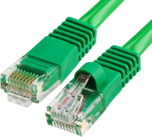 Vista 166 de Cmple - Cable Ethernet Cat5e de 1.5 pies, Cable Patch Ethernet UTP Cat 5e de 350 MHz, Cable LAN de red de 1 Gbps, conectores RJ45, compatible
