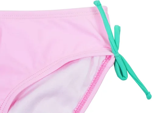 Vista 6 de Traje de baño tankini para niñas, traje de baño de dos piezas UPF 50+ lindo traje de baño tankini de unicornio para niños y niñas de 5 a 12 años