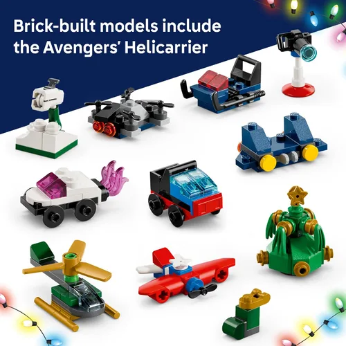 Vista 6 de LEGO Marvel Calendario de Adviento 2026 76340