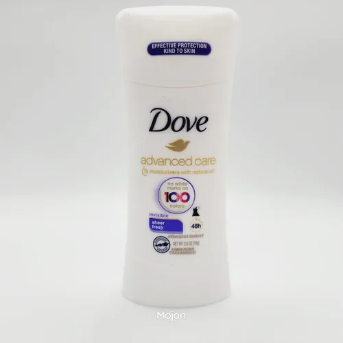 Vista 3 de Dove Advanced Care - Antitranspirante invisible, Sheer Cool, 2.6 onzas (paquete de 2)
