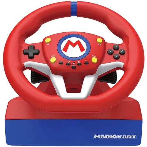 Vista 4 de Hori Nintendo Switch Mario Kart Racing Wheel Pro Mini By - Officially Licensed By Nintendo - Nintendo Switch