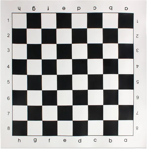 Vista 3 de Andux Tablero de ajedrez enrollable XQQP-01 (Negro, 13.8x13.8 in)