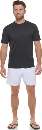 Vista 4 de Calvin Klein Camiseta deportiva de manga corta 40+ UPF de secado rápido para hombre
