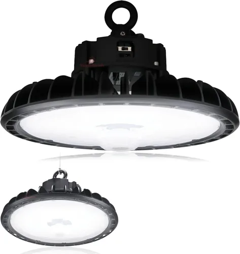 Vista 15 de RuggedGrade 100W Corvus II serie LED alta bahía UFO Warehouse Iluminación