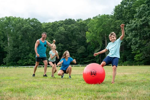 Vista 6 de Wicked Big Sports - Kickball para niños pequeños, de gran tamaño, para deportes al aire libre, patio trasero, playa, juego divertido para todos