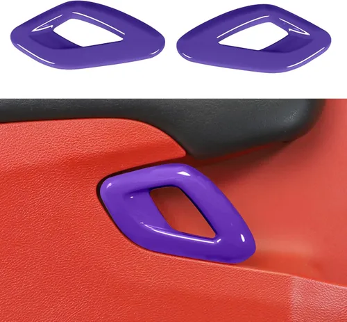 Vista 12 de Voodonala Para Dodge Challenger 2015-2023 - Cubierta interior de la manija de la puerta del auto, accesorios para Dodge Challenger 2015-2023