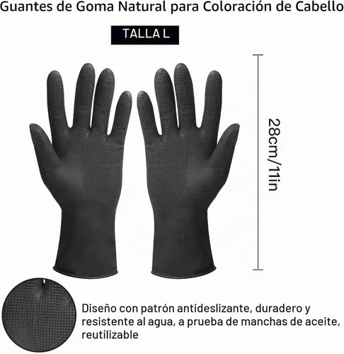 Vista 6 de Kit de 43 piezas para colorear el cabello, cepillo de tinte para el cabello y cuenco, tapa de glaseado con ganchos de plástico, chal de teñido