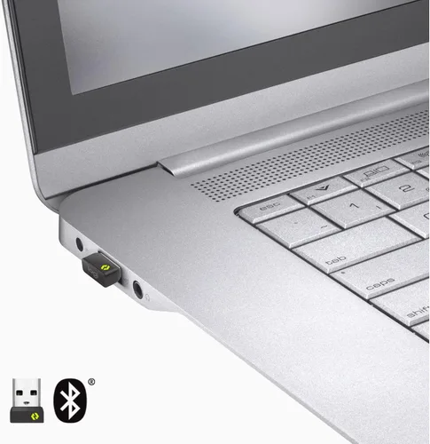 Vista 2 de Logitech Signature MK650 Combo para negocios, mouse y teclado inalámbricos, perno Logi, Bluetooth, SmartWheel, certificado globalmente Grafito