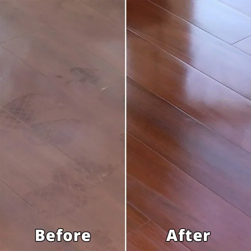 Vista 2 de Rejuvenate Limpiador profesional de pisos de madera y restaurador de pisos de madera profesional Aplicador de capó de microfibra y alto brillo