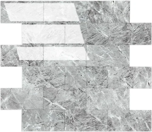 Vista 31 de 1 paquete de azulejo autoadhesivo para salpicadero de 12"x12" de PVC para pared, azulejo autoadhesivo para salpicadero de cocina, azulejo de baño
