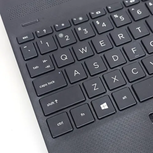 Vista 4 de Funda superior de repuesto para HP 15T-DY 15Z-EF 15S-EQ 15s-fq 15-EF serie 15-EF Asamblea de teclado para portátil L89859-001 Negro azabache