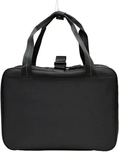 Vista 3 de Nike Futura - Lonchera cuadrada (poliéster, negro/dorado metálico)