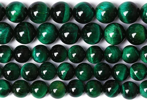 Vista 10 de 88 cuentas de piedra natural africana de piedra de sangre para hacer joyas y pulseras