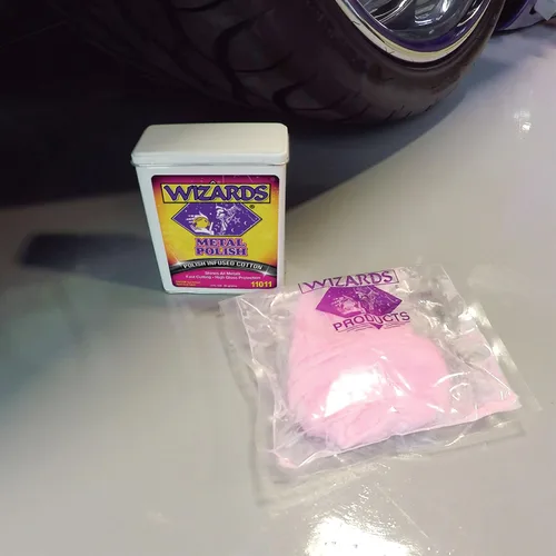 Vista 6 de Wizards Pulidor de Metal_Plata, Latón, Acero Inoxidable y Aluminio Cuidado del Coche 3oz-wt_11011