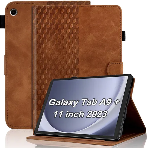 Vista 79 de Funda para Samsung Galaxy Tab S6 Lite 2024/2022/2020 de 10.4 pulgadas SM-P620/P625/P610/P613/P615/P619 de piel sintética, funda magnética con Negro
