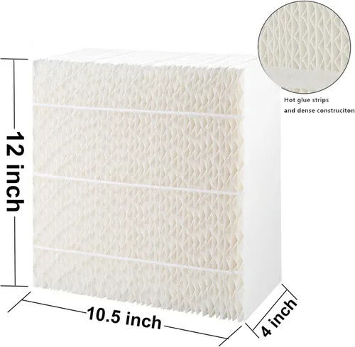 Vista 3 de 1 paquete de 1043 filtro de mecha humidificador de repuesto para Essick Air AIRCARE EP9500 EP9700 EP9800 EP9R500 EP9R800 821000 826000 826800