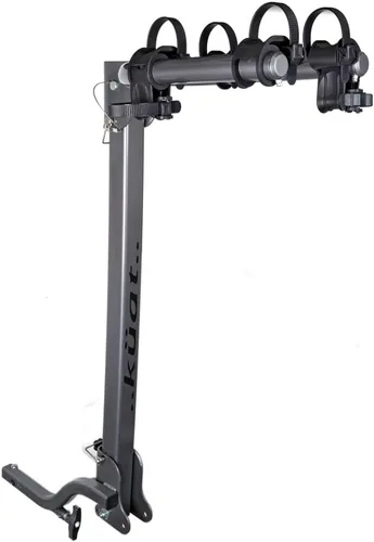 Vista 2 de KUAT Beta - Portabicicletas montado en enganche Estilo colgante duradero ligero recubierto de polvo de aluminio plegable inclinable hacia abajo