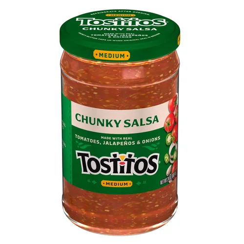 Vista 2 de Tostitos Dips, salsa media, taza individual, 3.8 onzas