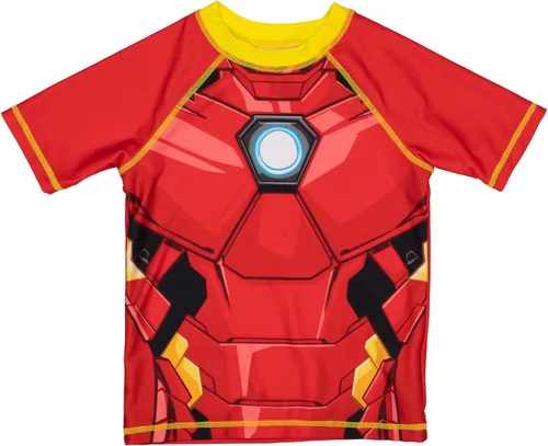 Vista 4 de Marvel Avengers Hulk Spider-Man - Conjunto de traje de baño para niños y niños grandes