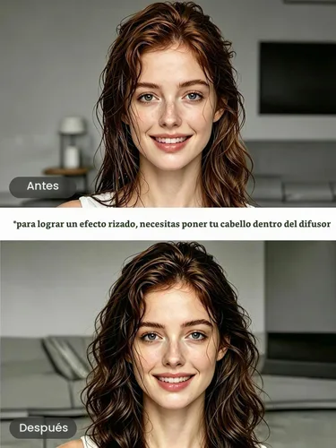 Vista 7 de Difusor de cabello, accesorio difusor para secador de cabello, difusor de cabello para cabello rizado, difusor universal para secador de cabello