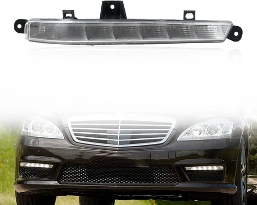 Vista 7 de Parachoques delantero luz diurna para Mercedes Benz W221 S63 AMG 2007-2013 2218201356 izquierda