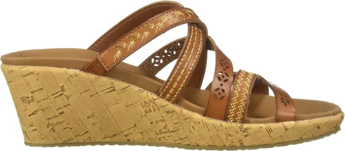 Vista 6 de Skechers Women's Beverlee-Tiger Posse Wedge Sandal