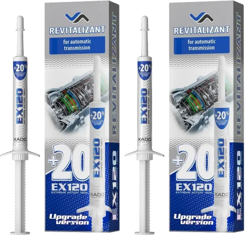 Vista 11 de XADO EX120 revitalizador para transmisiones automáticas (caja, jeringa 8 ml)