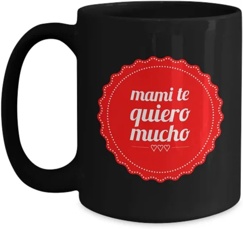 Vista 5 de Regalo Para Mama Vaso, taza de café divertidas, tazas personalizadas, taza de café inspiradoras, taza con mensajes positivos., 11onza White
