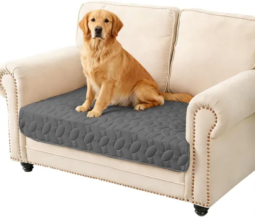 Vista 57 de Ameritex Funda impermeable para cama de mascotas, manta antideslizante para cama de perro, para sofá y muebles, impermeable, nuevo diseño