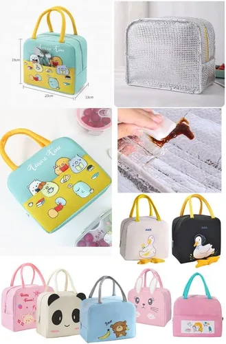 Vista 3 de ZUCHON Mochila Kawaii con bonito colgante y alfiler, bolsas escolares de gran capacidad, mochilas estéticas con bolsa de almuerzo, G-beige