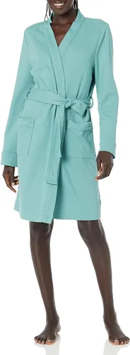 Vista 10 de Amazon Essentials Bata ligera de punto gofre de longitud media para mujer (disponible en tallas extragrandes)