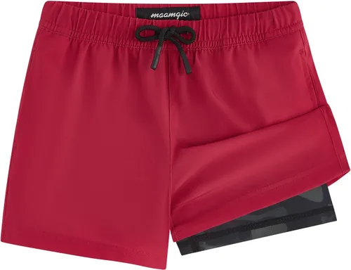 Vista 7 de maamgic Traje de baño para niños con forro de compresión para niños pequeños Aloha Flamencos