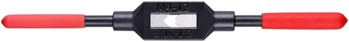 Vista 9 de Mango de llave de grifo ajustable para grifos métricos M1-M8 de 1/16"-1/4" (UNC/UNF), soporte de rosca, herramienta de roscado manual
