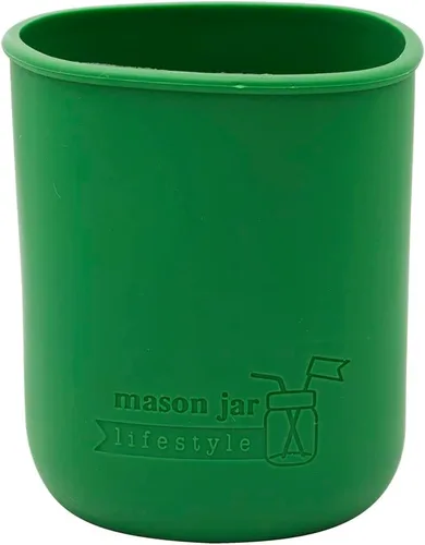 Vista 7 de Mason Jar Lifestyle - Fundas de silicona de 32 onzas para proteger bolas, Kerr, tarros de conservas (4, multicolor americana)