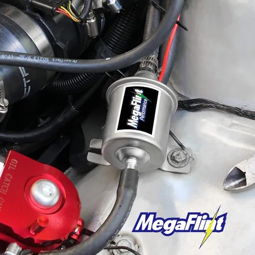 Vista 6 de Megaflint+ - Kit de bomba de combustible eléctrica universal HEP-02 A, 12 V, baja presión