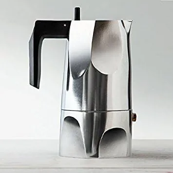 Vista 4 de Alessi Ossidiana Cafetera Espresso (3 tazas)
