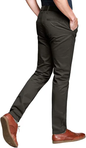 Vista 2 de Match Mens Regular-Fit Casual Flat Front Chino Pants