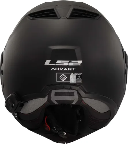 Vista 3 de Casco modular LS2 Helmets Advant con Bluetooth Cardo 4X integrado