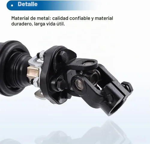 Vista 4 de X AUTOHAUX Eje Intermedio de Columna de Dirección para Ford Explorer 2011-2019 para Ford Flex 2013-2019 para Lincoln MKT 2013-2019 Eje Inferior